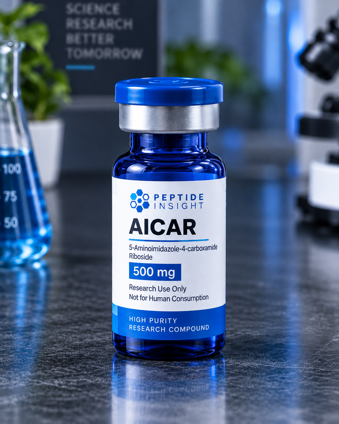 AICAR – Peptide Insight AICAR research compound product illustration