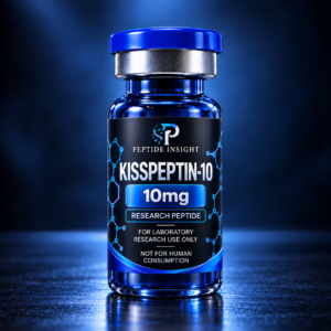 Kisspeptin-10 research peptide vial by Peptide Insight