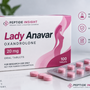 Lady Anavar oxandrolone product packaging