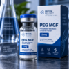 PEG MGF peptide vial by Peptide Insight