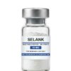 Selank peptide research vial for laboratory studies