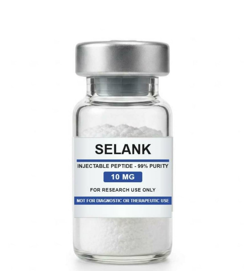 Selank Peptide Research Product Selank peptide research vial for laboratory studies