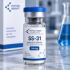 SS-31 50mg research peptide vial and packaging by Peptide Insight